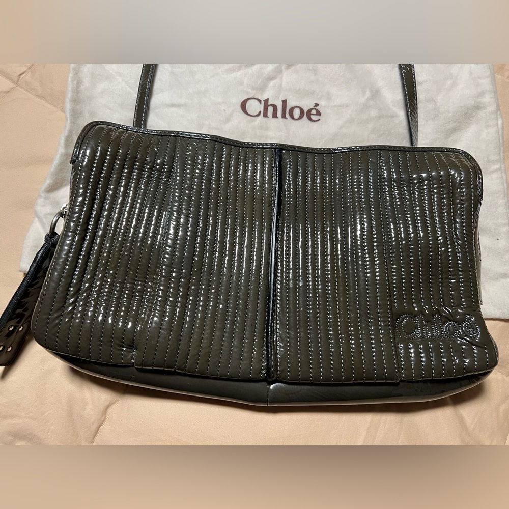 Chloe Heloise Patent Leather Crossbody